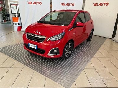 Usata Peugeot 108 Allure 69 CV (50 kW) 2017 Rosso Utilitaria