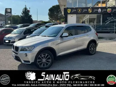 Usata BMW X3 184 CV (135 kW) 2013 Argento SUV