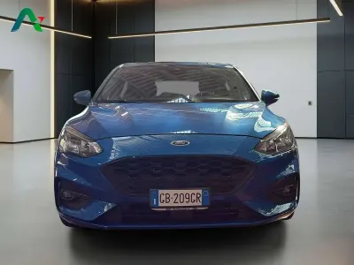Usata Ford Focus ST-Line 125 CV (91 kW) 2020 Blu/azzurro Berlina