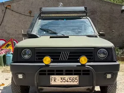 Usata Fiat Panda 4x4 50 CV (36 kW) 1987 Verde Utilitaria