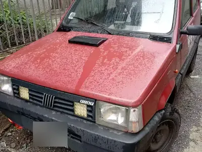 Usata Fiat Panda 4x4 50 CV (36 kW) 1990 Rosso Utilitaria