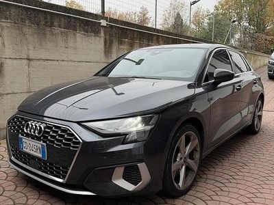 Usata Audi A3 Advanced 2021 Grigio Berlina