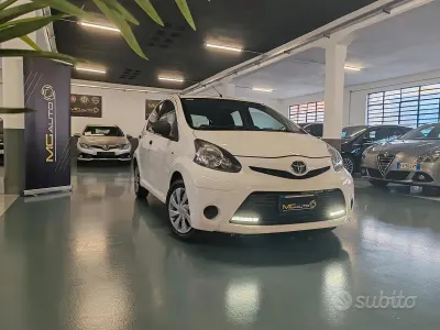 Begagnad Toyota Aygo Active 69 HK (50 kW) 2012 Vit Halvkombi