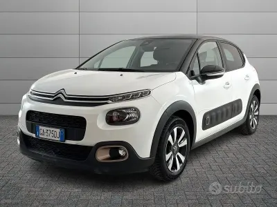 Usata Citroën C3 Origins 83 CV (61 kW) 2020 Bianco Utilitaria