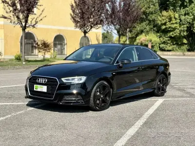 Usata Audi A3 S-Line 150 CV (110 kW) 2019 Nero Berlina