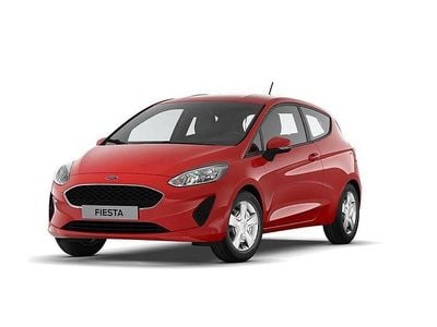 Begagnad Ford Fiesta Titanium 85 HK (62 kW) 2018 Vit Halvkombi