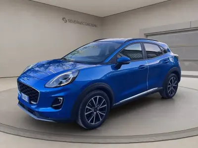 Begagnad Ford Puma Titanium 125 HK (91 kW) 2022 Blå SUV
