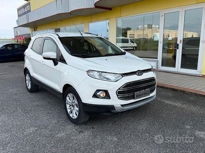 Usata Ford Ecosport Titanium 125 CV (91 kW) 2016 Bianco SUV