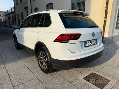 Usata VW Tiguan Style 150 CV (110 kW) 2017 Bianco SUV