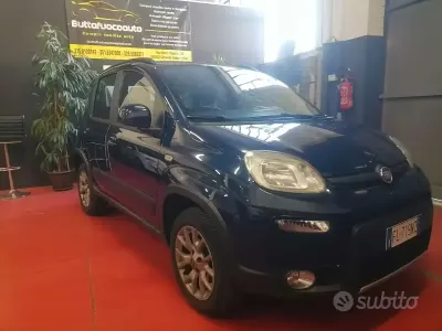 Usata Fiat Panda 4x4 S 85 CV (62 kW) 2017 Blu/azzurro Utilitaria