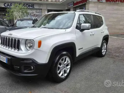 Usata Jeep Renegade Limited 140 CV (102 kW) 2015 Bianco SUV
