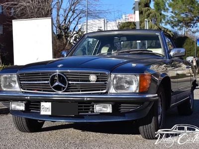 Usata Mercedes SL280 140 CV (102 kW) 1985 Blu Cabrio