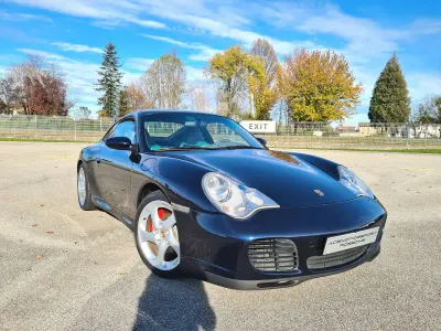 Usata Porsche 911 Carrera 4S 320 CV (235 kW) 2002 Blu Coupé