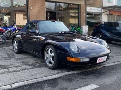 Usata Porsche 911 Carrera Cabriolet 272 CV (200 kW) 1994 Blu/azzurro Cabrio