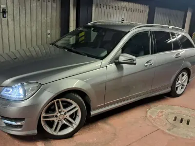 Usata Mercedes C200 Avantgarde 184 CV (135 kW) 2012 Grigio Station wagon