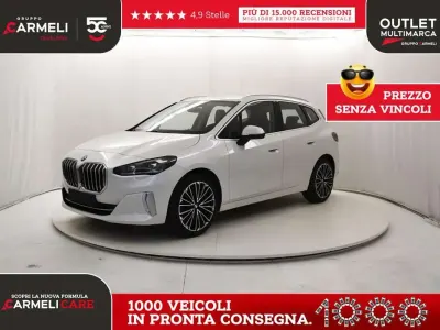 Usata BMW 220 Active Tourer Luxury Line 170 CV (125 kW) 2022 Mineral white Monovolume