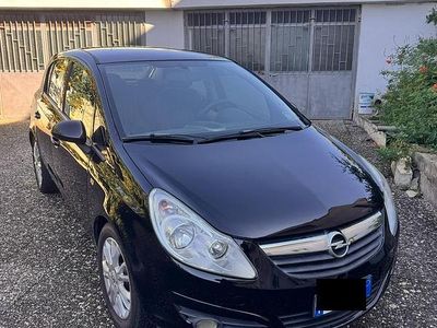 Usata Opel Corsa Club 80 CV (58 kW) 2008 Nero Berlina