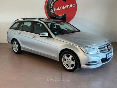 Usata Mercedes C180 120 CV (88 kW) 2013 Grigio Station wagon