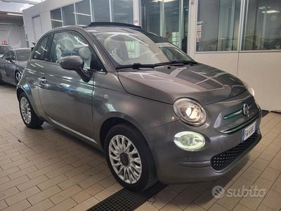 Usata Fiat 500C Lounge 69 CV (50 kW) 2019 Grigio Cabrio