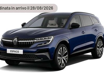 Nuova Renault Espace Techno 199 CV (146 kW) 2025 Argento Monovolume