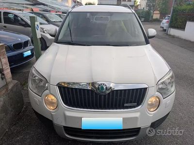 Usata Skoda Yeti GreenLine 105 CV (77 kW) 2013 Bianco SUV