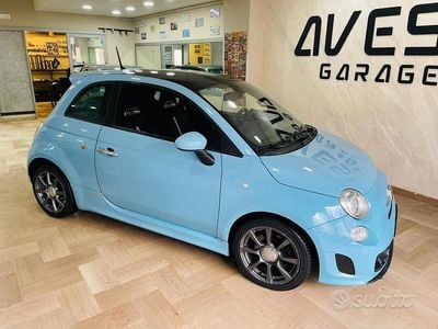 Usata Abarth 500 Custom 140 CV (102 kW) 2012 Blu Berlina