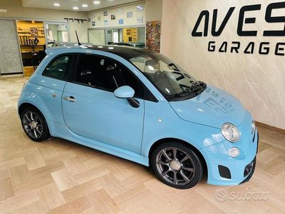 Usata Abarth 500 Custom 140 CV (102 kW) 2012 Blu Berlina
