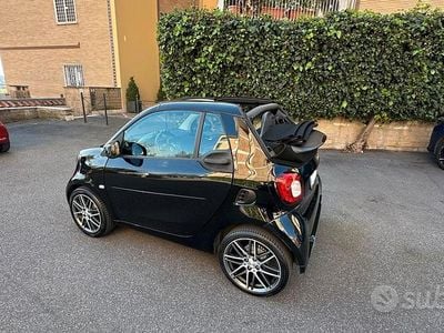 Usata Smart ForTwo Cabrio Brabus Xclusive 2017 Nero Cabrio
