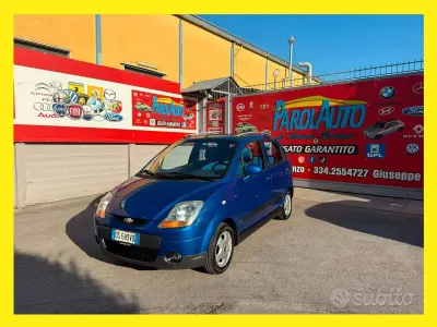 Usata Chevrolet Matiz 67 CV (49 kW) 2008 Blu Utilitaria