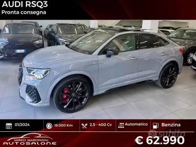 Usata Audi RS Q3 Ambiente 400 CV (294 kW) 2024 Grigio SUV