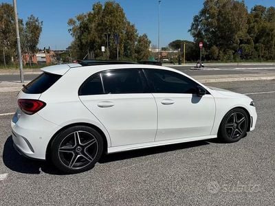 Usata Mercedes A150 AMG Line Premium 150 CV (110 kW) 2019 Bianco