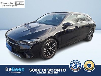 Usata Mercedes CLA180 Shooting Brake Advanced 116 CV (85 kW) 2025 Nero metallizzato Station wagon