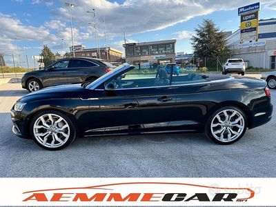 Usata Audi A5 Cabriolet Business 190 CV (139 kW) 2017 Nero Cabrio