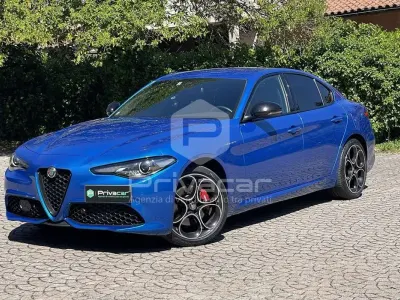 Usata Alfa Romeo Giulia Veloce 280 CV (205 kW) 2022 Blu Berlina