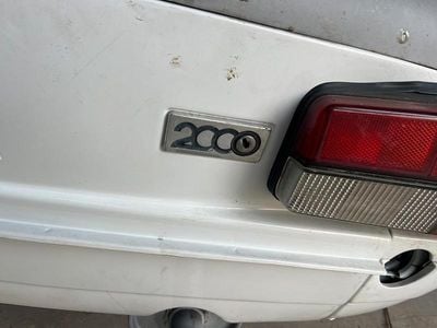 Usata Fiat 124 Spider 105 CV (77 kW) 1979 Bianco Cabrio