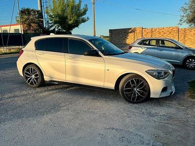 Usata BMW 116 116 CV (85 kW) 2014 Bianco Utilitaria