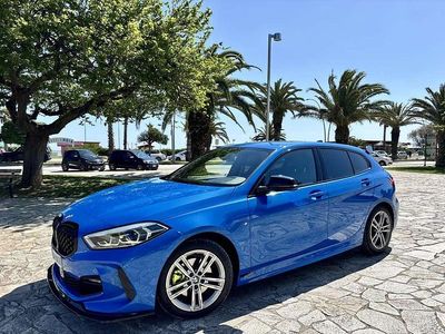 Usata BMW 116 M Sport 116 CV (85 kW) 2021 Blu/azzurro Utilitaria