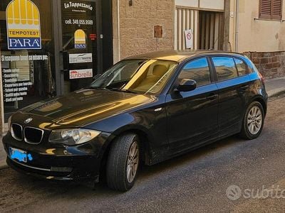 Usata BMW 118 2010 Nero Utilitaria