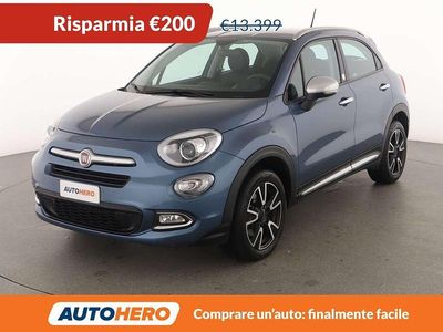 Begagnad Fiat 500X Mirror 110 HK (80 kW) 2018 Blå SUV
