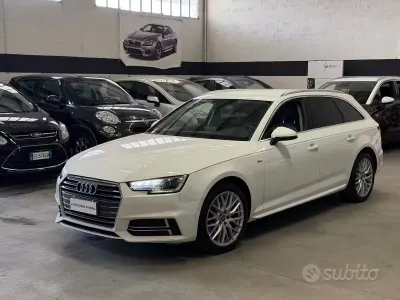 Usata Audi A4 S-Line 150 CV (110 kW) 2017 Bianco Station wagon