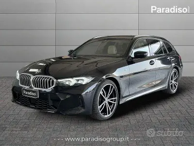 Usata BMW 320e M Sport 190 CV (139 kW) 2024 Nero Station wagon