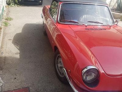 Usata Fiat 850 1970 Rosso Cabrio