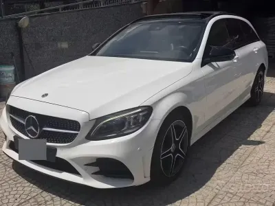 Usata Mercedes C220 Premium 194 CV (142 kW) 2019 Bianco Station wagon