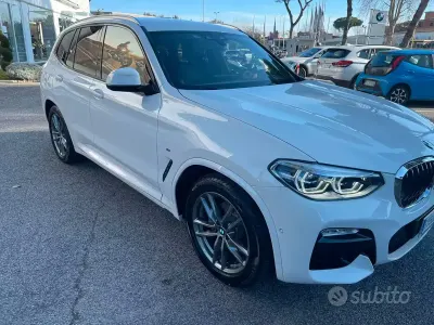 Usata BMW X3 M Sport 184 CV (135 kW) 2018 Bianco SUV