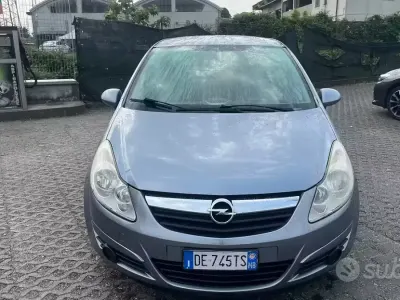 Usata Opel Corsa Enjoy 80 CV (58 kW) 2007 Grigio Utilitaria