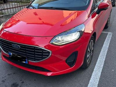 Usata Ford Fiesta Titanium 125 CV (91 kW) 2022 Rosso Utilitaria