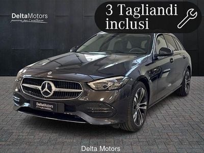 Nuova Mercedes C220 Advanced 196 CV (144 kW) 2025 Grigio Station wagon