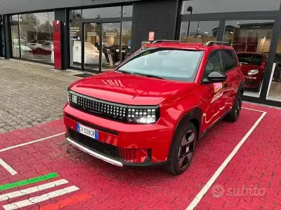 Nuova Fiat Grande Panda La Prima 2025 Rosso Utilitaria