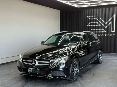 Usata Mercedes C200 136 CV (100 kW) 2019 Nero Station wagon