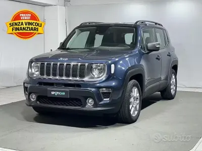 Usata Jeep Renegade Limited 190 CV (139 kW) 2022 Blu SUV